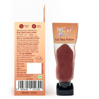 WOW Skin Science Lush Kiss Lip Dew Potion - Toffee Glow