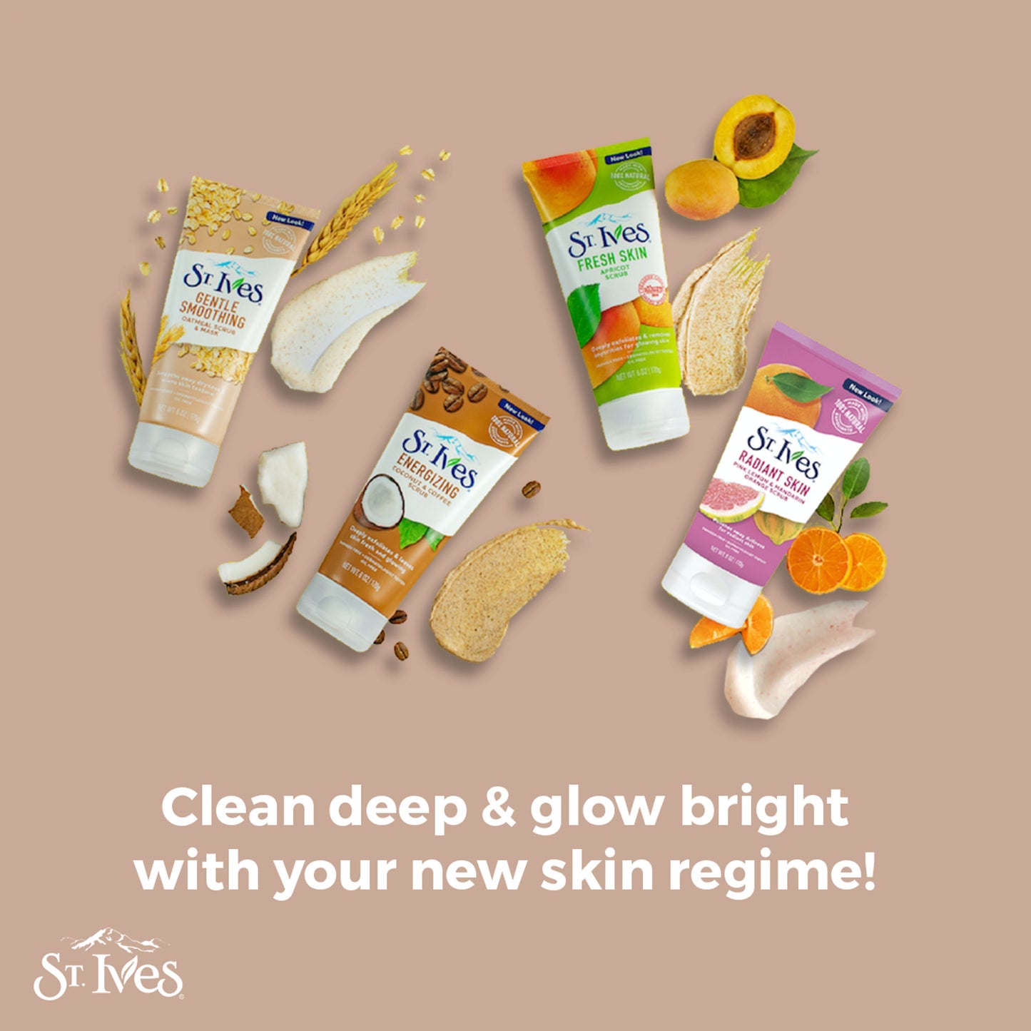 St. Ives Gentle Smoothing Oatmeal Scrub & Mask