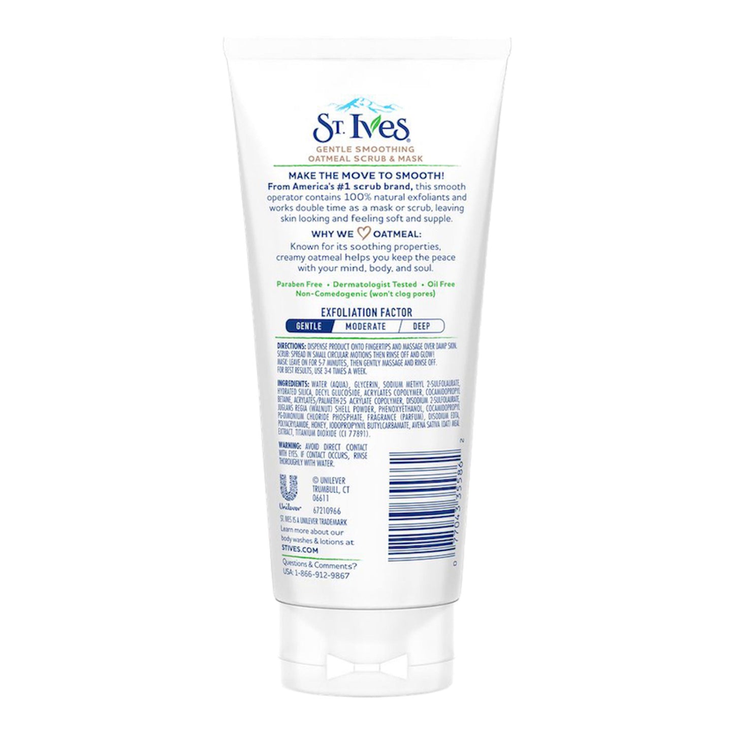 St. Ives Gentle Smoothing Oatmeal Scrub & Mask