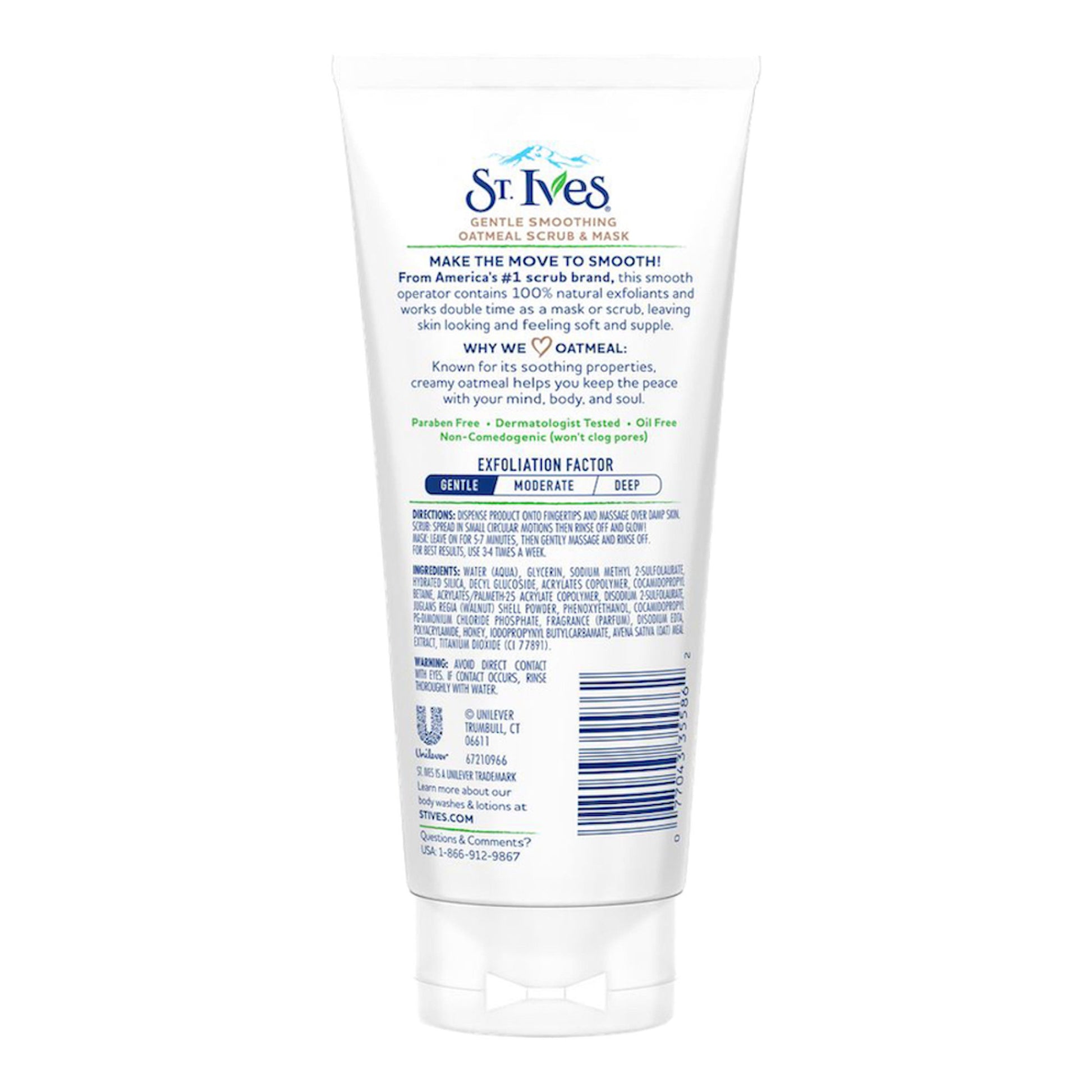 St. Ives Gentle Smoothing Oatmeal Scrub & Mask