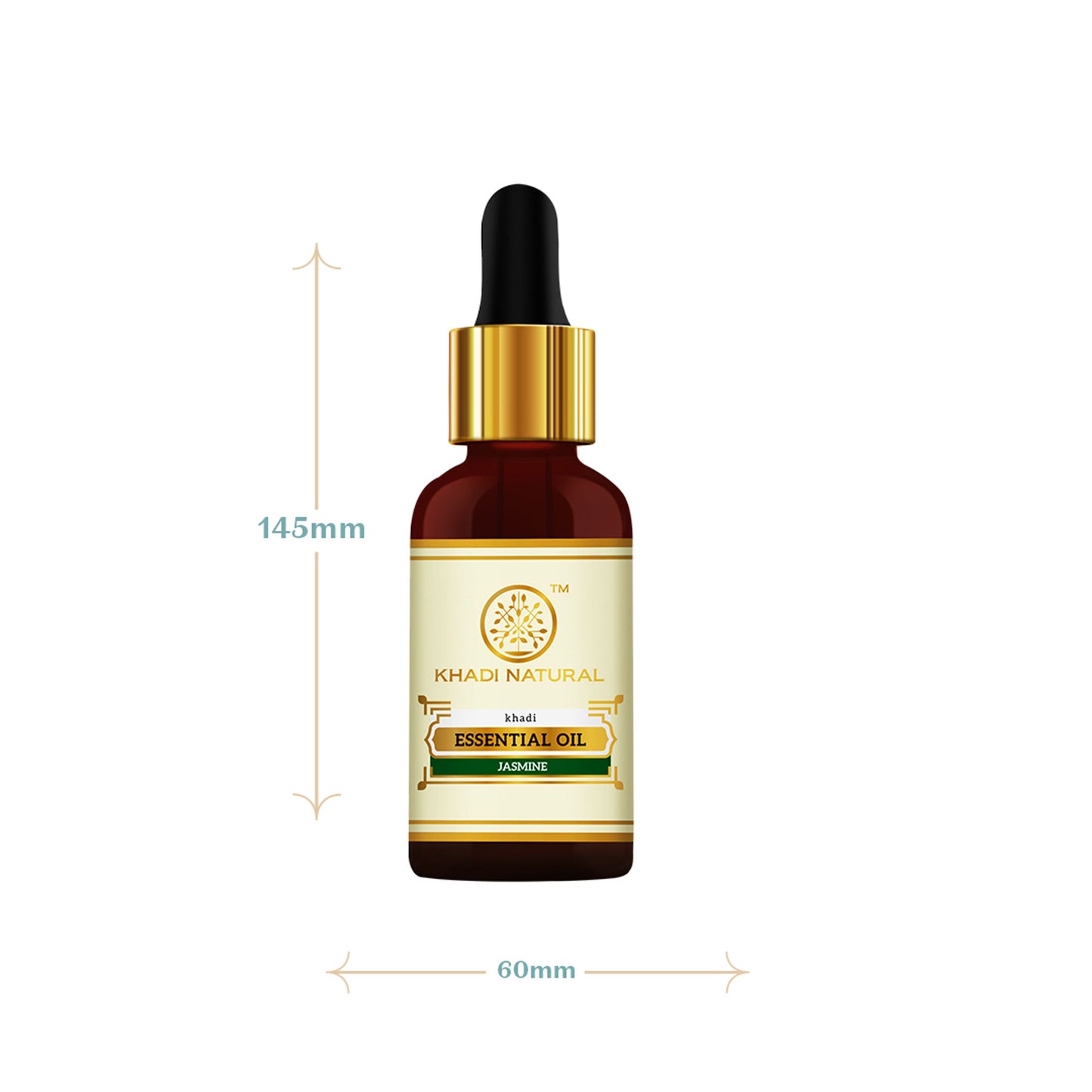 Khadi Natural Jasmine Essential Oil Enhances Skin Elasticity