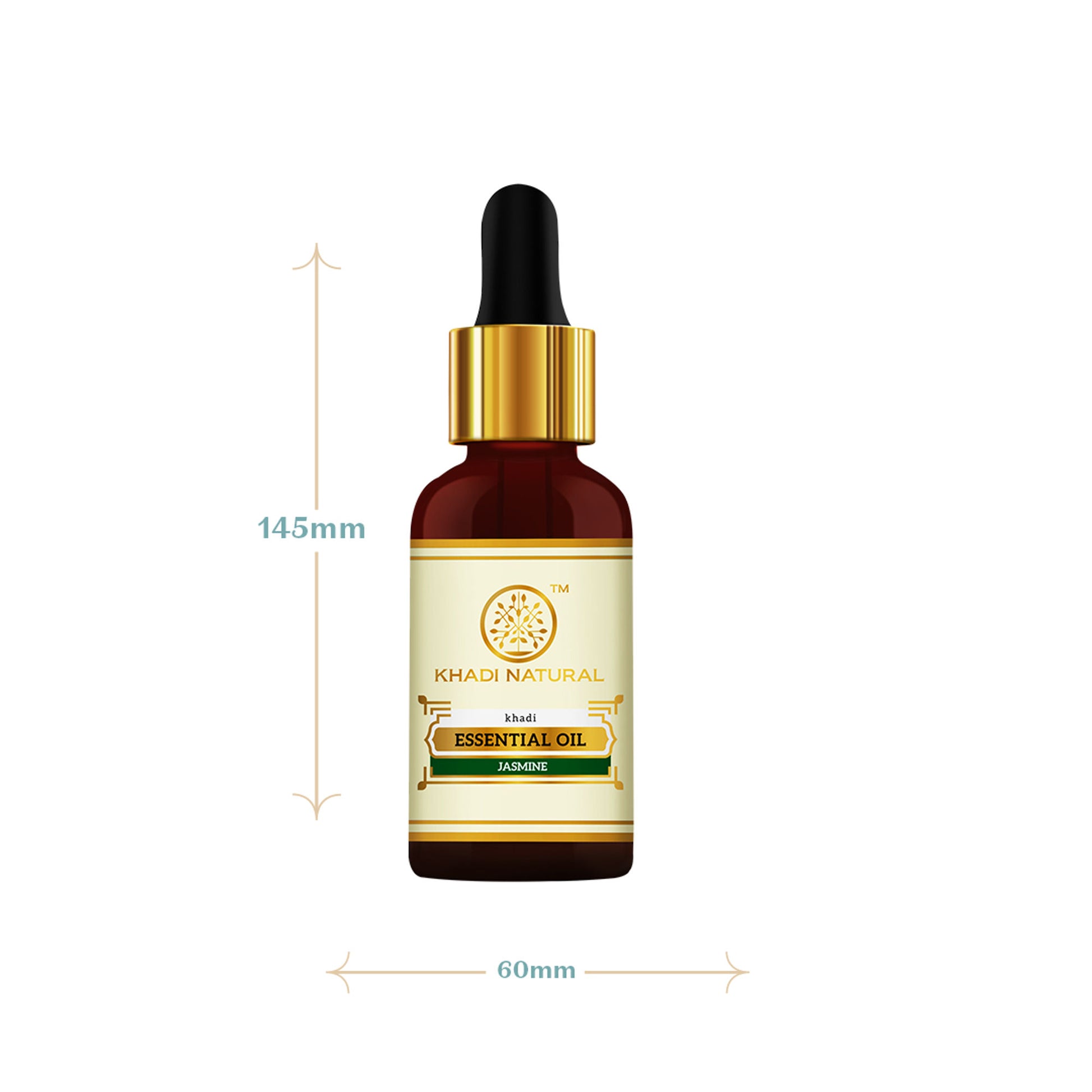 Khadi Natural Jasmine Essential Oil Enhances Skin Elasticity