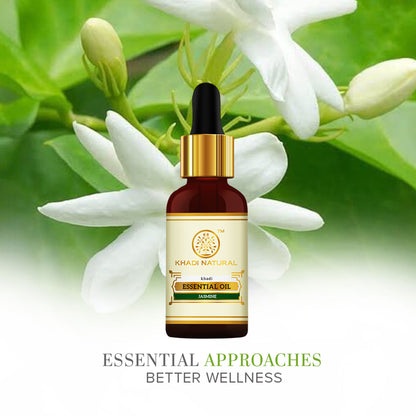 Khadi Natural Jasmine Essential Oil Enhances Skin Elasticity