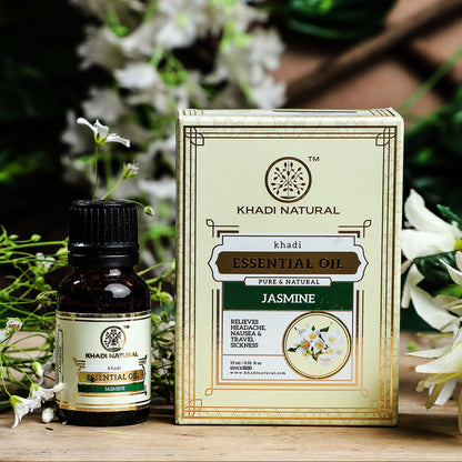 Khadi Natural Jasmine Essential Oil Enhances Skin Elasticity