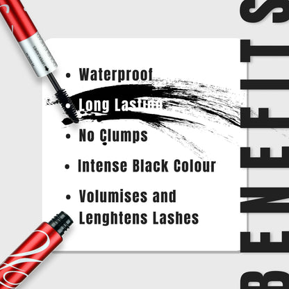 FASHION COLOUR Platinum Double Head Mascara For Upper & Lower Lashes