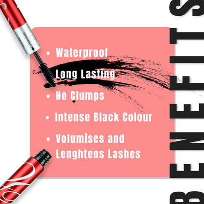 FASHION COLOUR Platinum Double Head Mascara For Upper & Lower Lashes
