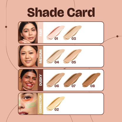 MARS Cosmetics SPF 50 PA++++ Cancel Concealer - 05 Sandstone