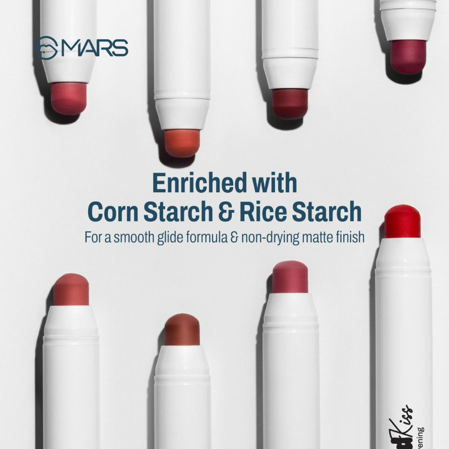 MARS Cloud Kiss Soft - Matte Lip Crayon - 10 Plum Breeze