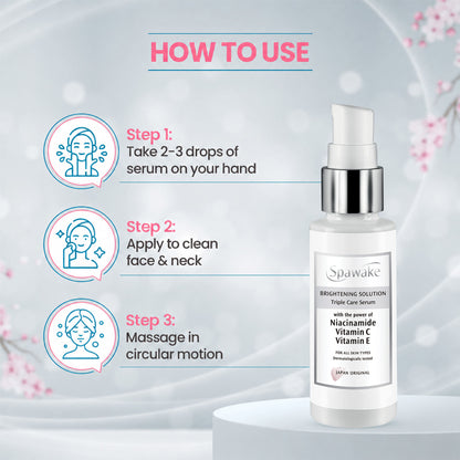 Spawake Brightening Solution Triple Care Serum