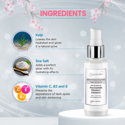 Spawake Brightening Solution Triple Care Serum