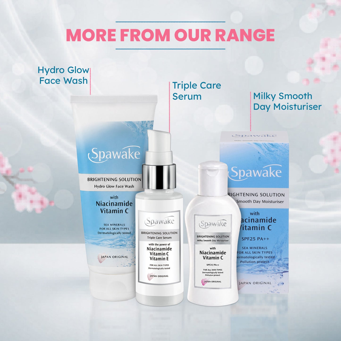 Spawake Brightening Solution Triple Care Serum