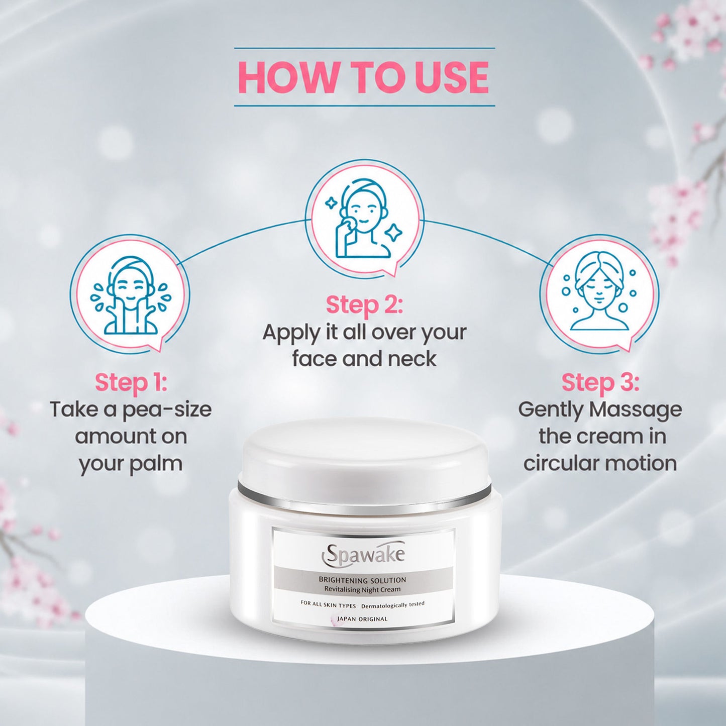 Spawake Brightening Solution Revitalising Night Cream