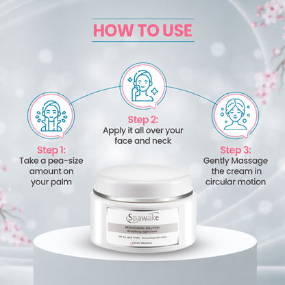 Spawake Brightening Solution Revitalising Night Cream