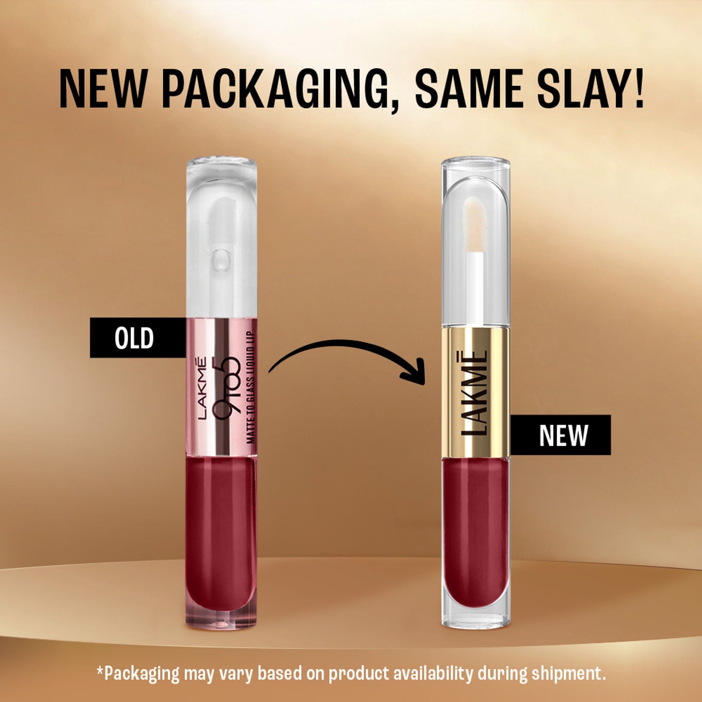 Lakme 9 To 5 Matte To Glass Liquid Lip - Rose