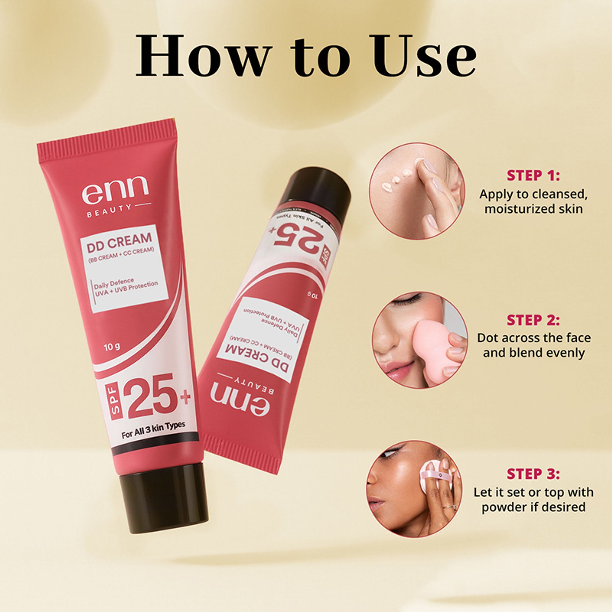 ENN DD Cream With SPF 25+