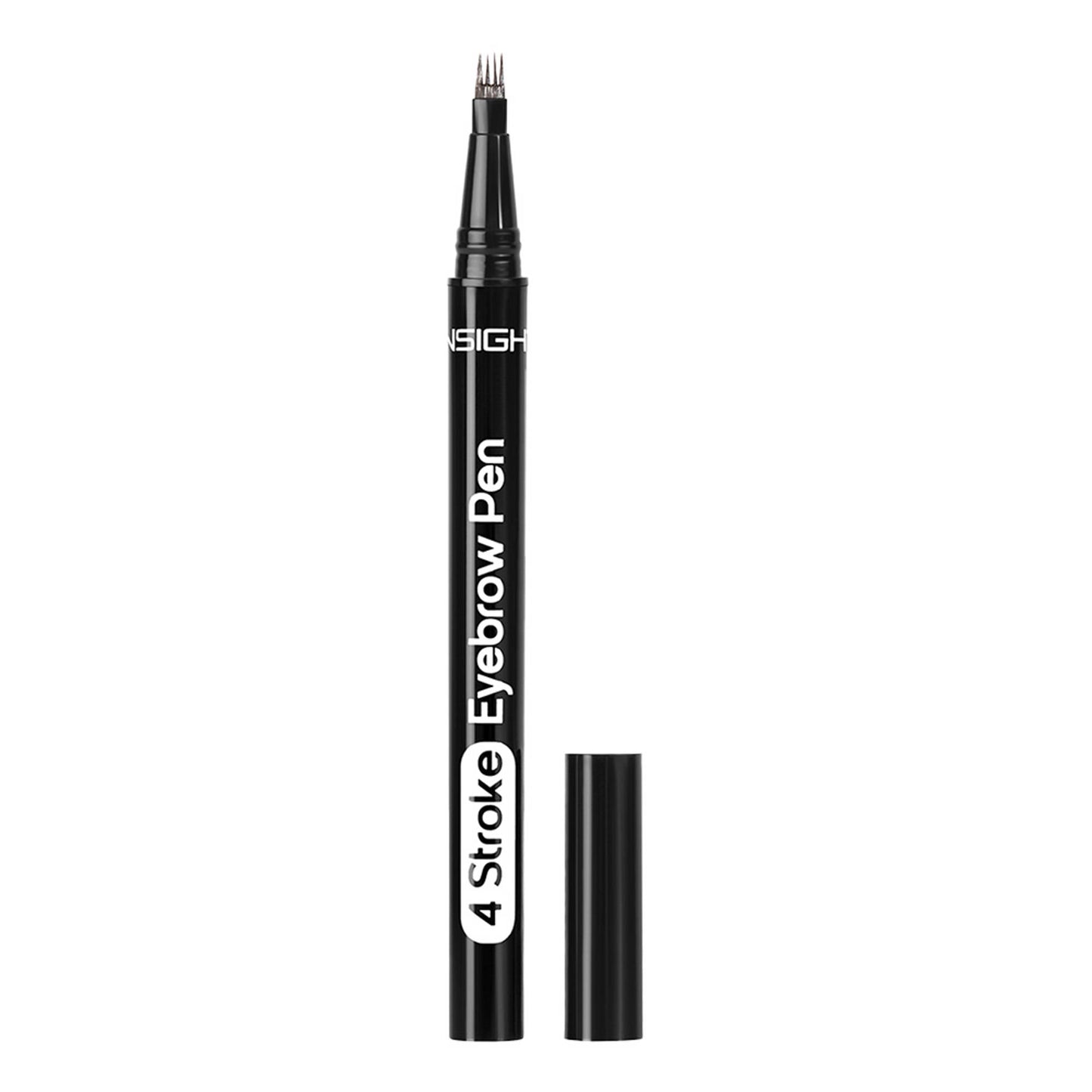 Insight Cosmetics 4 Stroke Eyebrow Pen - Black