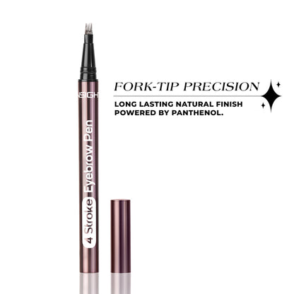 Insight Cosmetics 4 Stroke Eyebrow Pen - Dark Brown