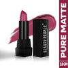 Beauty People Pure Matte Lipstick - 123 Mauve On