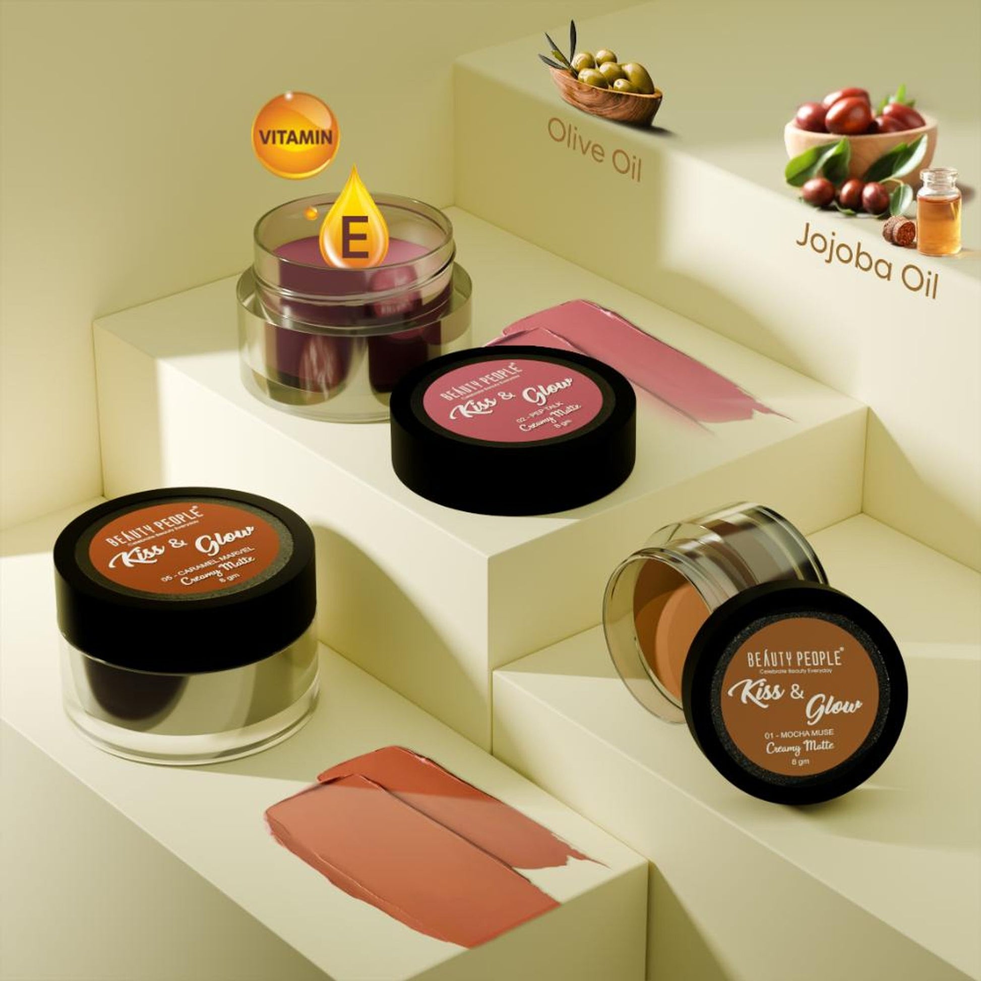 Beauty People Kiss And Glow Lip, Cheek & Eye Tint