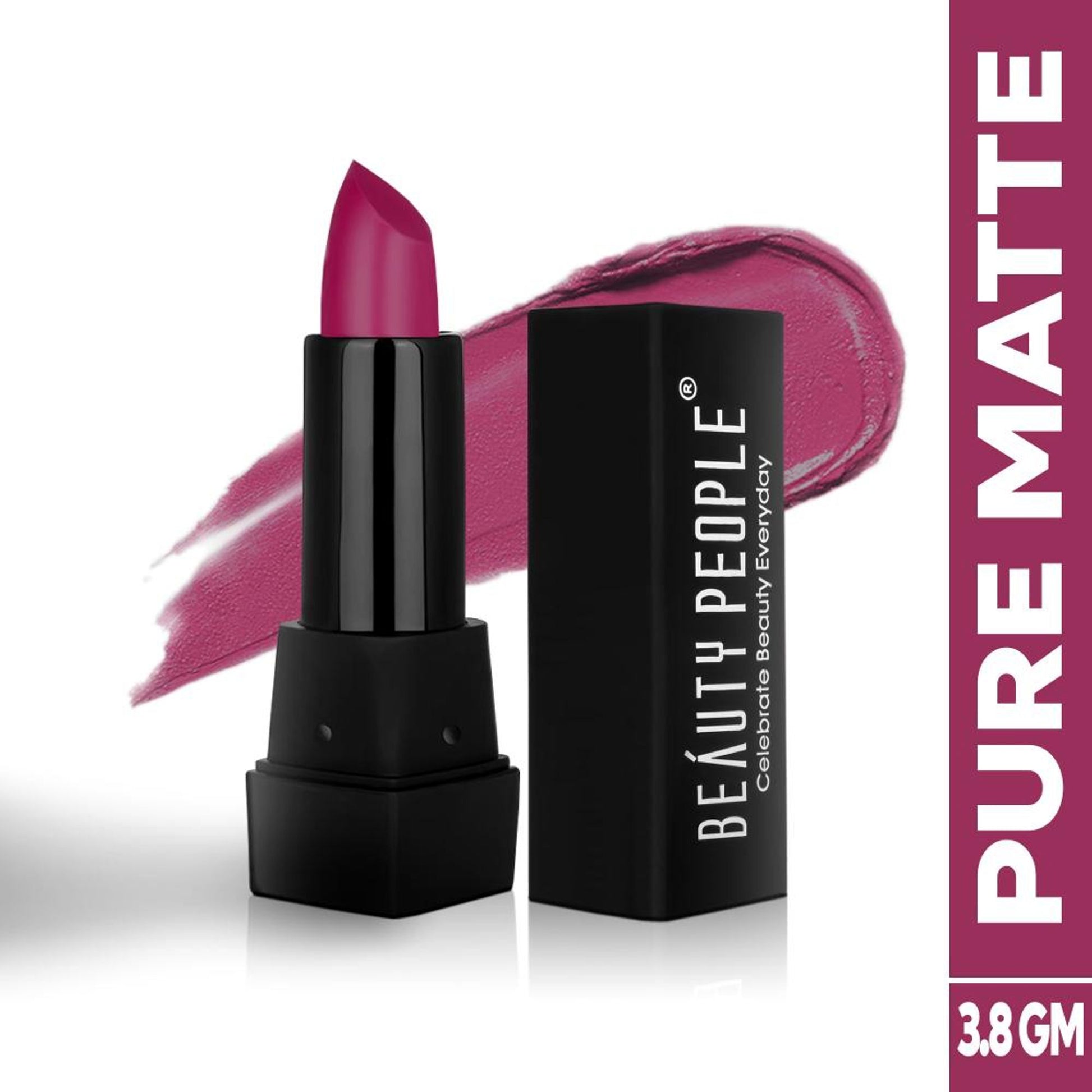 Beauty People Pure Matte Lipstick - 107 Berry Picking