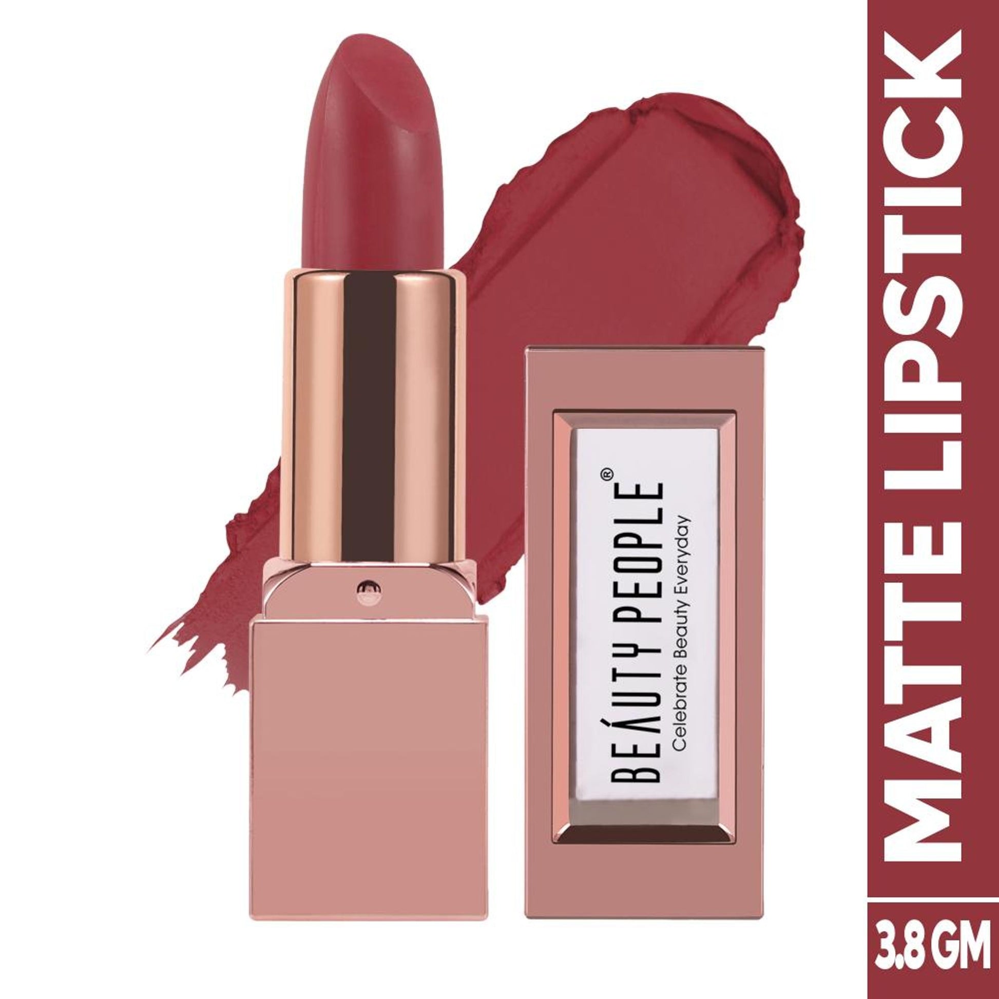 Beauty People Glorified Gold Lipstick - 101 Beige Turner