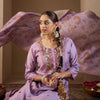 Dhiyona IE Women Floral Embroidered Regular Thread Work Kurta with Trousers & With Dupatta