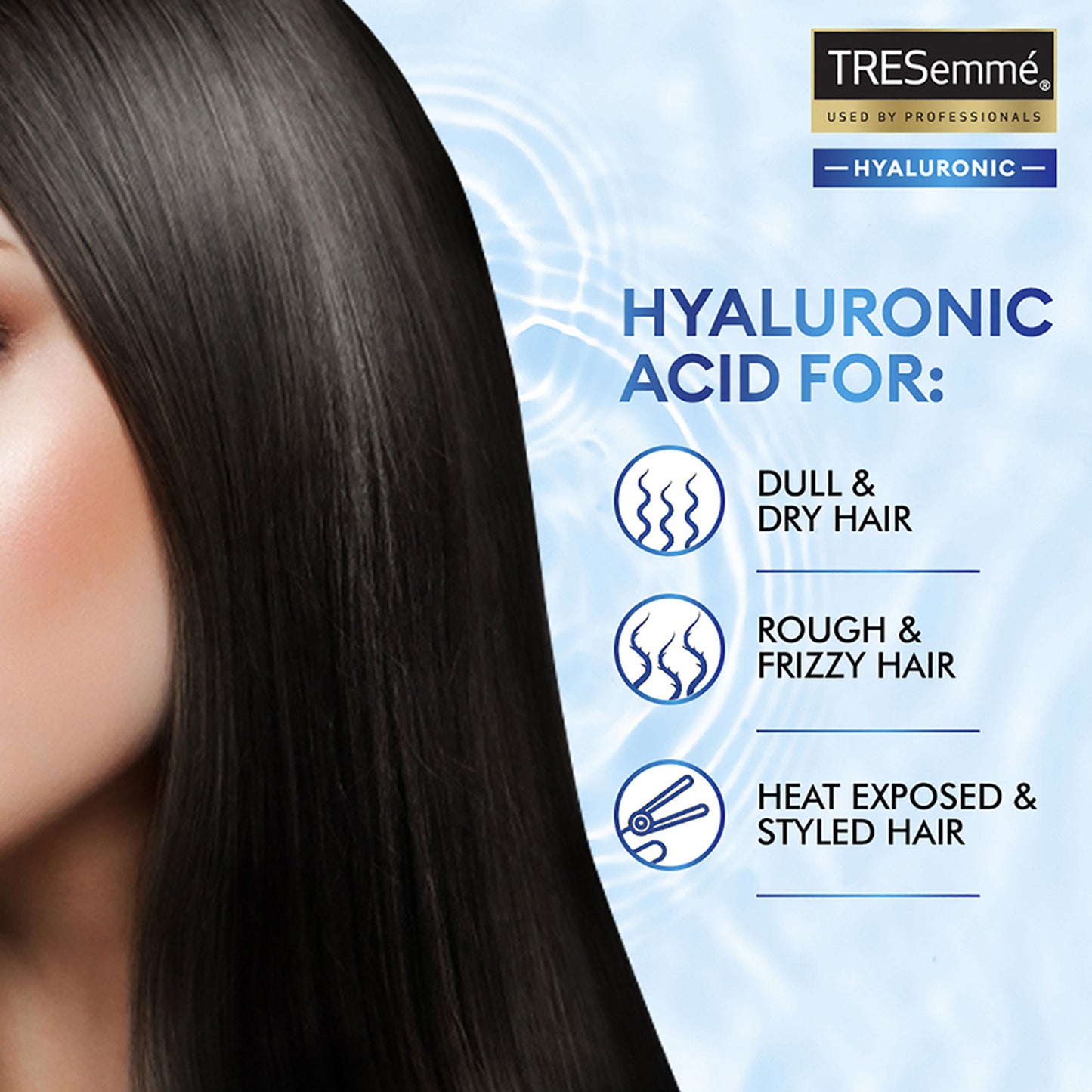 Tresemme Hyaluronic Moisture Boost Conditioner with Hyaluronic Acid Sulphate Free & Paraben Free
