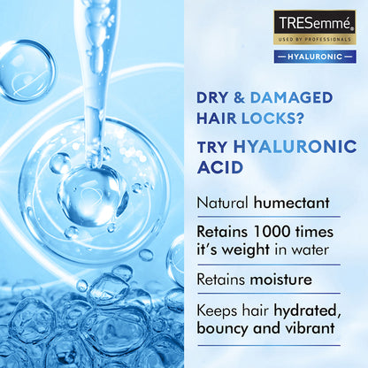 Tresemme Hyaluronic Moisture Boost Conditioner with Hyaluronic Acid Sulphate Free & Paraben Free