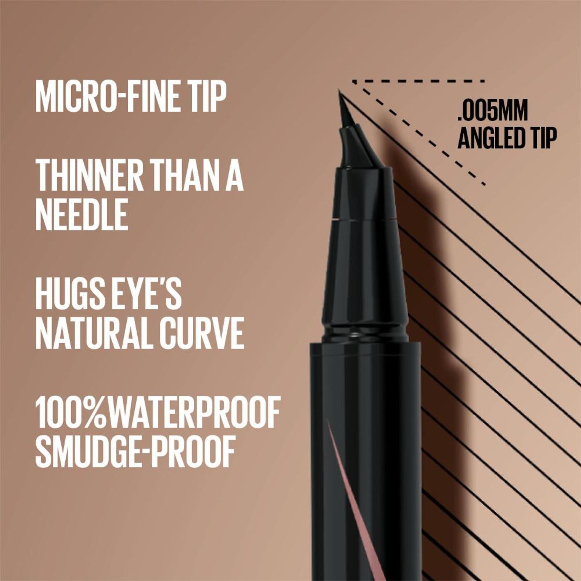 Maybelline New York Nano Sculpt Pen Eyeliner Laser Black