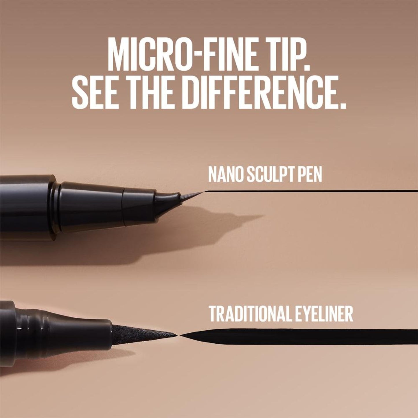Maybelline New York Nano Sculpt Pen Eyeliner Laser Black
