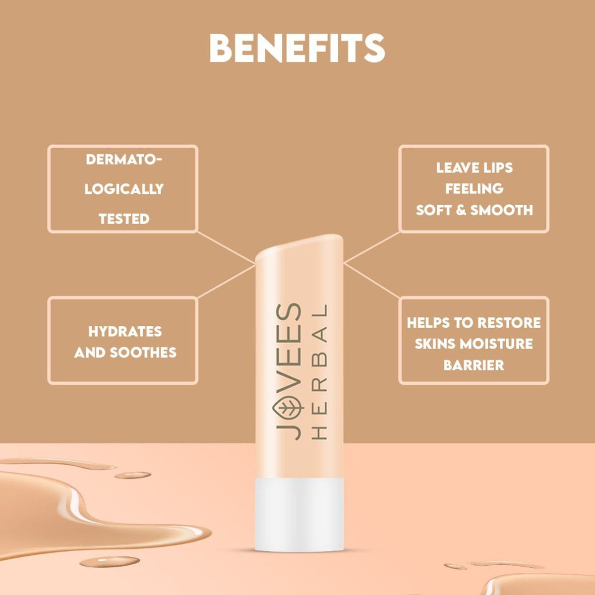 Jovees Herbal Vitamin E Lip Balm With SPF 15