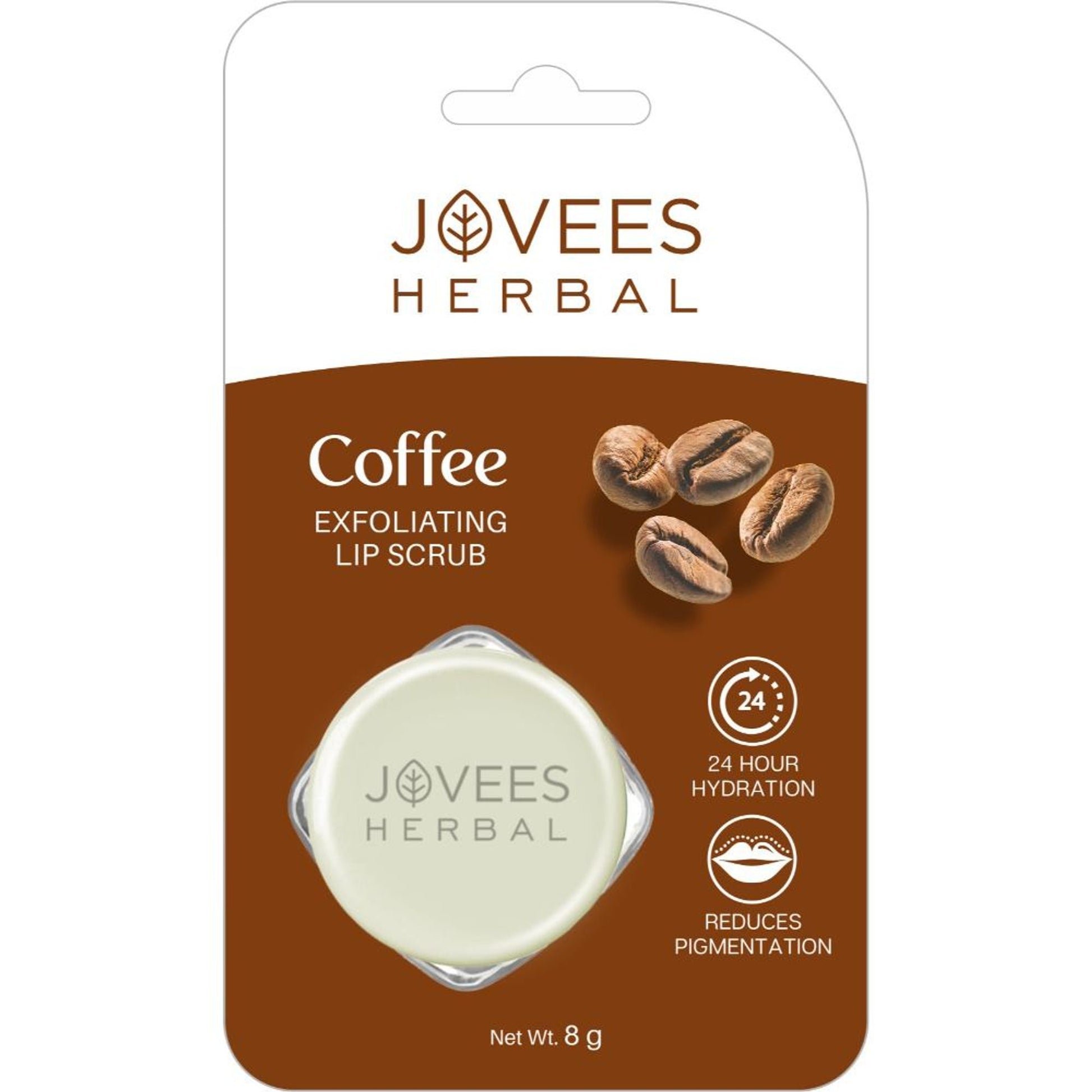 Jovees Herbal Coffee Exfoliating Lip Scrub