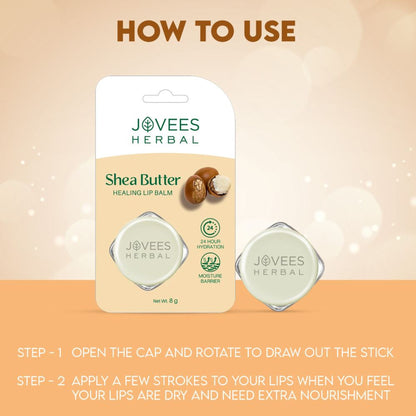 Jovees Herbal Shea Butter Healing Lip Balm