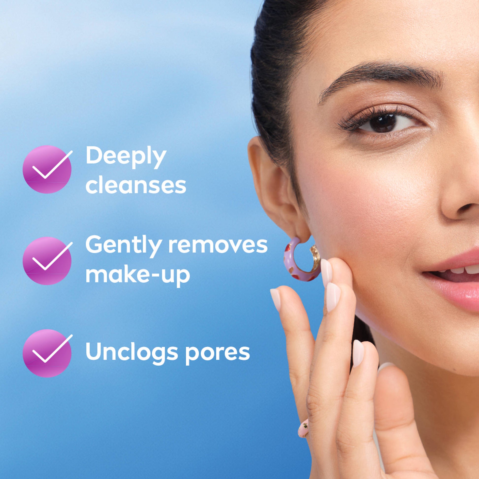 NIVEA Luminous Even Glow Whip Foam Daily Gentle Face Wash With Hyaluronic