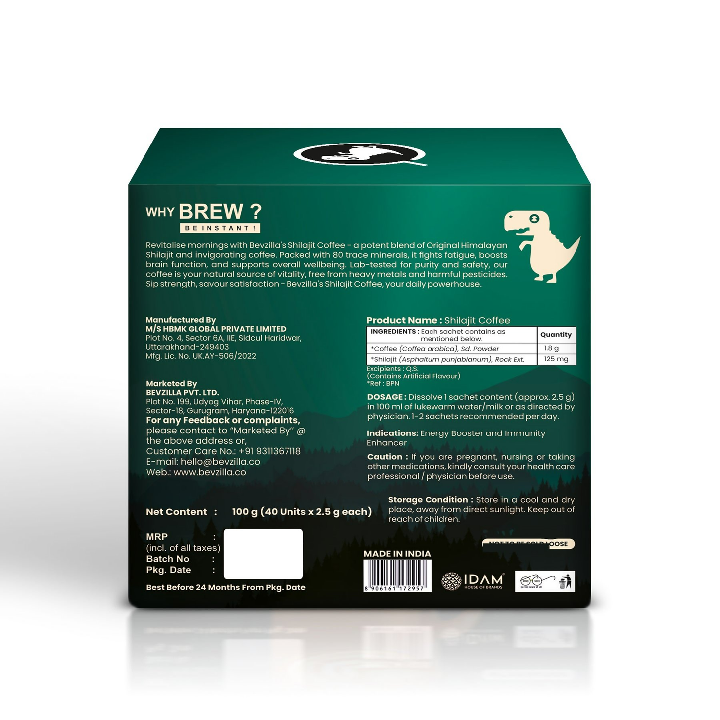 Bevzilla Himalayan SJ Coffee
