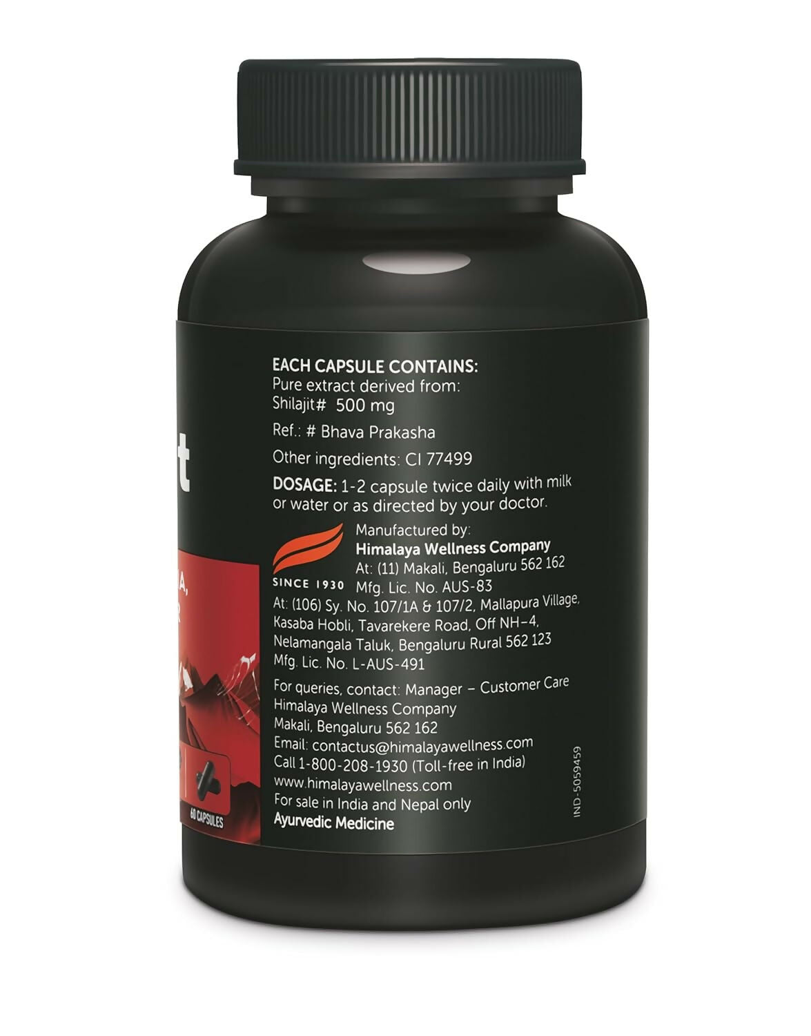 Himalaya Herbals SJ Capsules For Supports Healthy Testosterone Levels - Indyancart