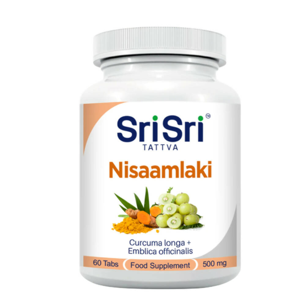Sri Sri Tattva USA Nisaamlaki Tablets - Indyancart