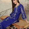 Dhiyona IE Women Printed Shirt Collar Top and Trousers Co-Ords