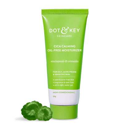 Dot & Key Cica + Niacinamide Oil Free Moisturizer For Acne Prone Skin