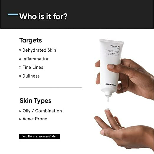 Minimalist Vitamin B5 10% Face Moisturizer - Indyancart