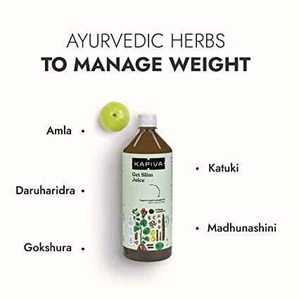 Kapiva Ayurveda Get Slim Juice - Indyancart