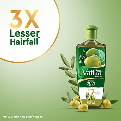 Dabur Vatika Natural Spanish Olive Hair Oil