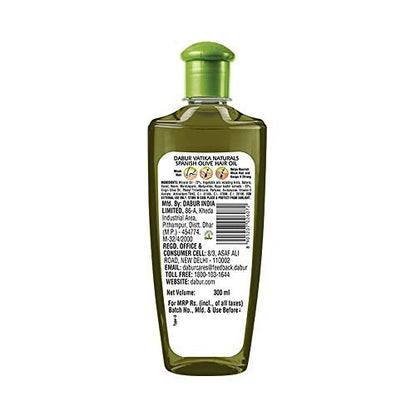 Dabur Vatika Natural Spanish Olive Hair Oil