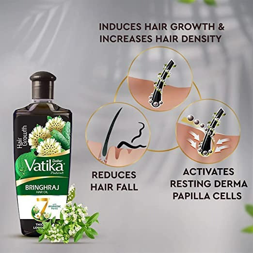 Dabur Vatika Naturals Bhringraj Hair Oil