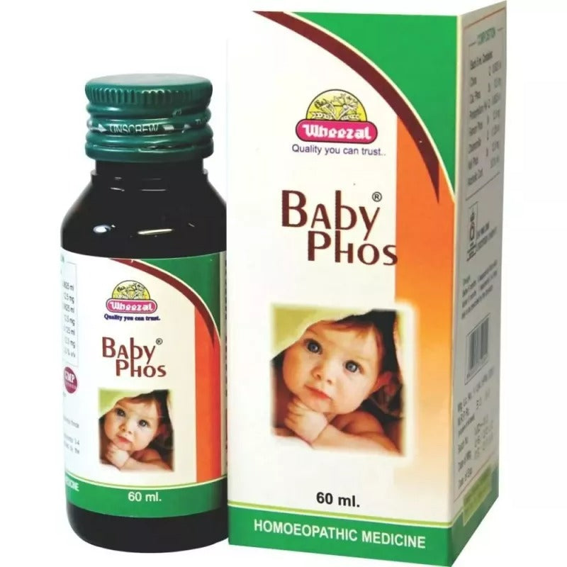 Wheezal Homeopathy Baby Phos Syrup - Indyancart