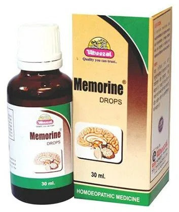 Wheezal Homeopathy Memorine Drops - Indyancart