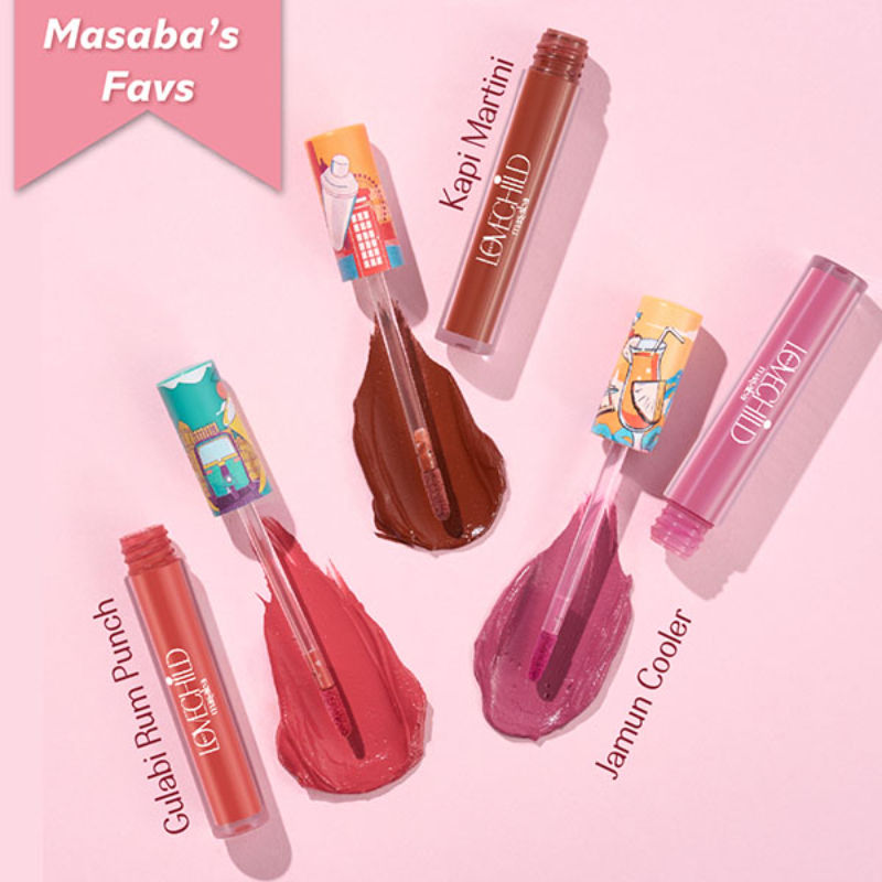 LoveChild By Masaba Gupta Mamma Mia Lush-Matte Lip Creme - Masala Chai - Indyancart