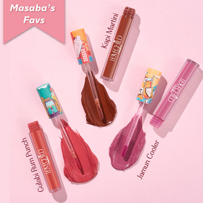 LoveChild By Masaba Gupta Mamma Mia Lush-Matte Lip Creme - Masala Chai - Indyancart