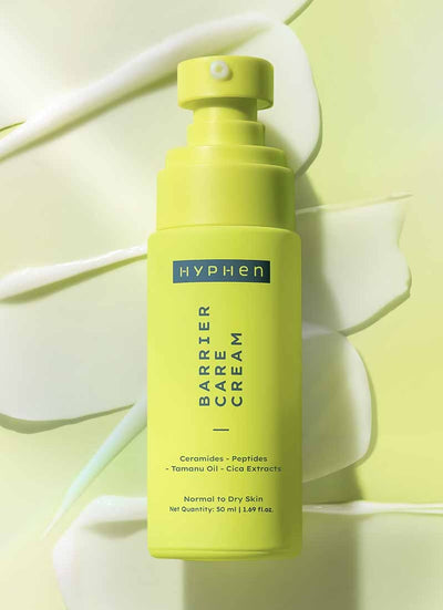 Hyphen By Kriti Sanon Barrier Care Cream For Dry Skin With Ceramide, Tamanu Oil, CICA Extracts, Instant Skin Hydration