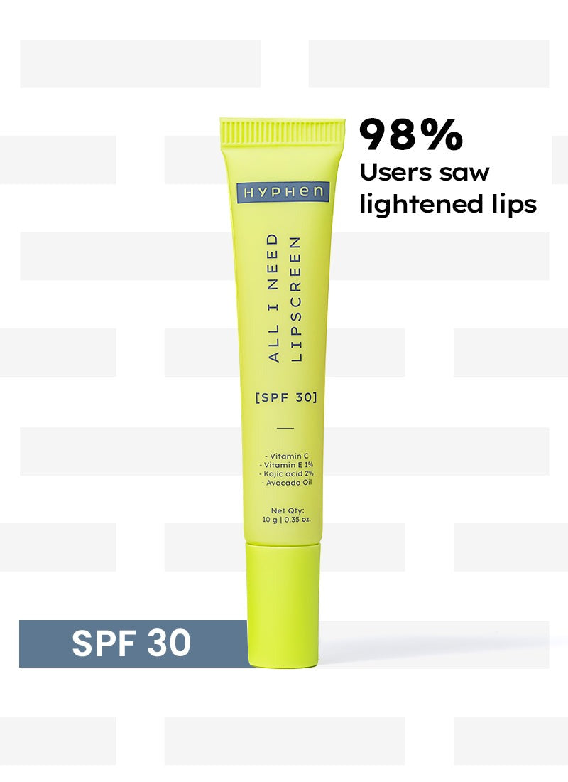 Hyphen By Kriti Sanon All I Need Lipscreen SPF 30 - Indyancart